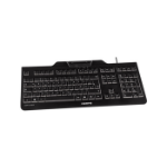 CHERRY KC 1000 SC toetsenbord USB QWERTZ Zwitsers Zwart