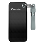 Verbatim Pocket SSD USB 3.2 Gen 2 256GB Black/Grey