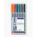 Staedtler 316 WP6 marker 1 pc(s) Black, Blue, Brown, Green, Orange, Red