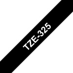 TZE-325 P-Touch Ribbon, 9mm x 8m