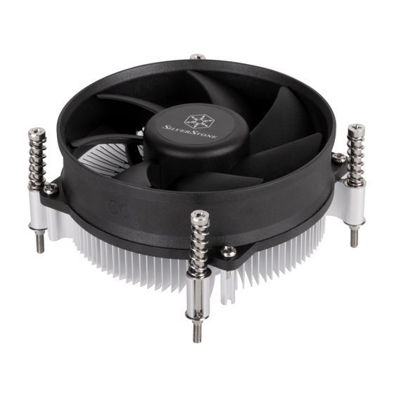Image of Silverstone NT09-1700 Processor Air cooler 9.2 cm Black 1 pc(s)
