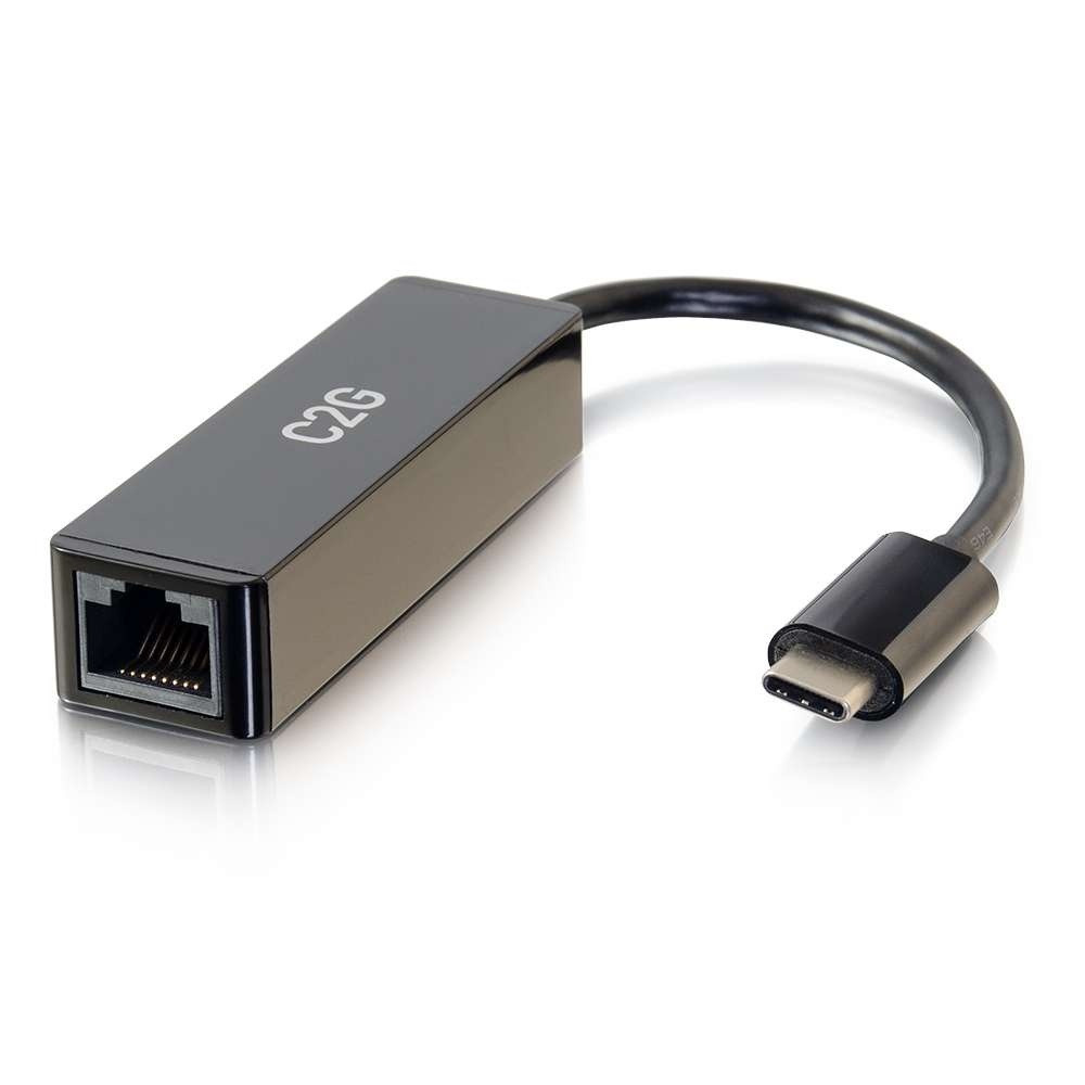 C2G USB-C® to Ethernet Network Adapter Converter