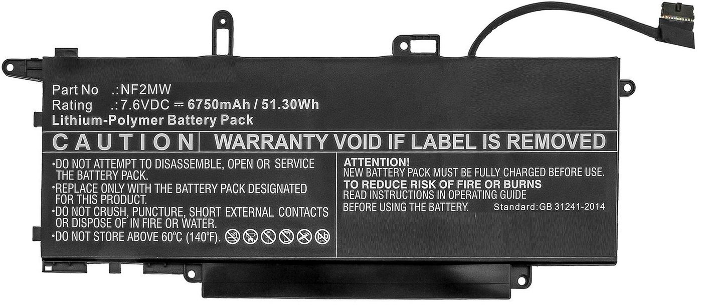 CoreParts MBXDE-BA0227 notebook spare part Battery