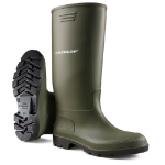 DUNLOP Pricemastor PVC Non-Safety Wellington Boot Green 06