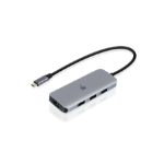 iogear GUD3C8K2P notebook dock/port replicator Wired USB Type-C Grey