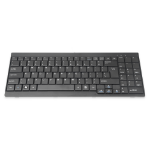 Digitus DS-72000US toetsenbord USB QWERTY Amerikaans Engels Zwart