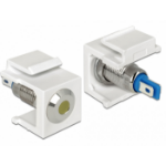 DeLOCK 86436 wire connector Keystone LED Blue, Stainless steel, White, Yellow