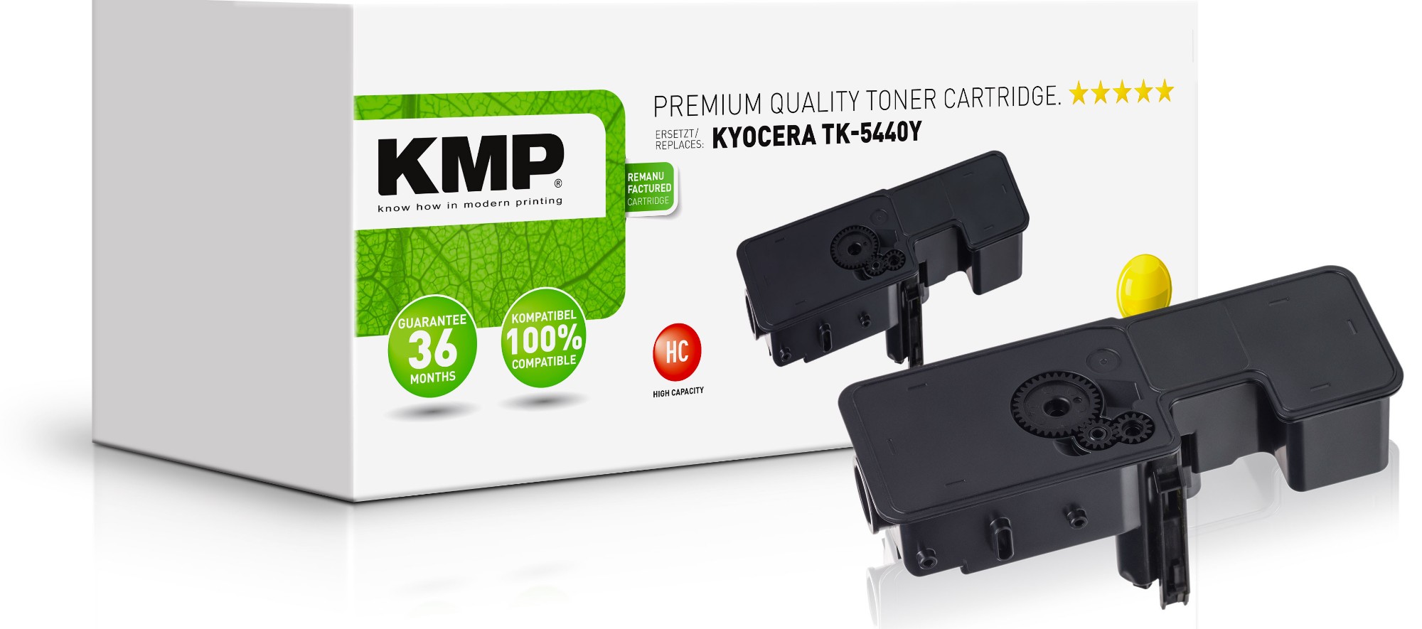 KMP 2927,3009 toner cartridge 1 pc(s) Original Yellow
