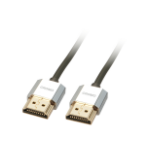 Lindy 1m CROMO Slim High Speed HDMI Cable with Ethernet