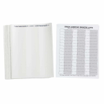 Brady LAT-59-361-2.5 printer label White Self-adhesive printer label