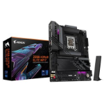 Gigabyte Z890 AORUS ELITE WIFI7 Intel 1851 Socket Motherboard, ATX, 4x DDR5 Slots, 4x M.2 Sockets, 2x USB-C Port, Fitted I/O Shield, 2.5GbE LAN, Wi-Fi 7, 1x DisplayPort / 1x HDMI / 1x USB-C (USB4)