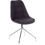 Teknik Breakout Upholstered Reception Chair Graphite (Pack 2) - 6930GRA DD