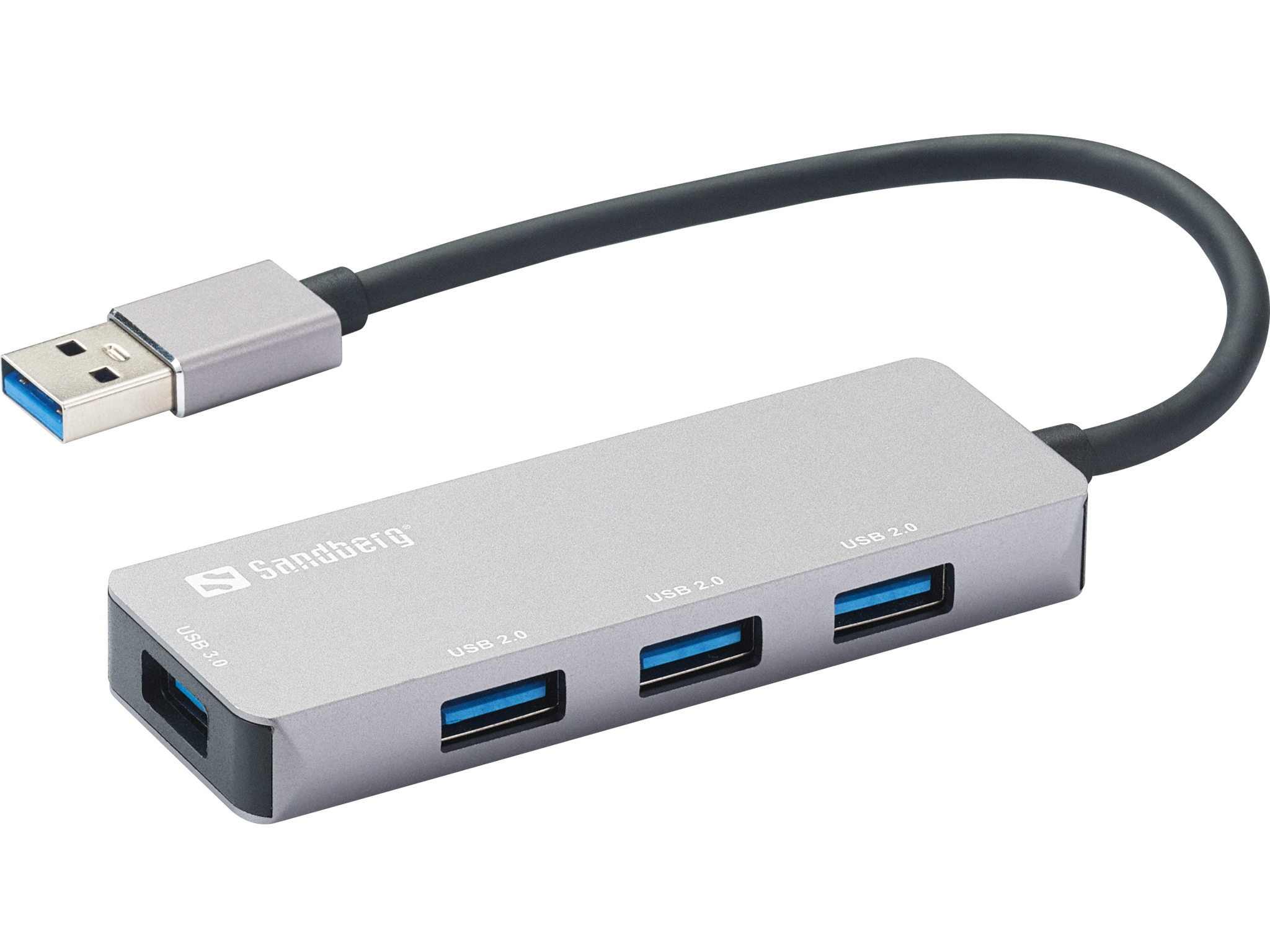 Image of Sandberg USB-A Hub 1xUSB3.0+3x2.0 SAVER