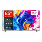 TCL C64 85C645K TV 2.16 m (85") 4K Ultra HD Smart TV Wi-Fi Titanium