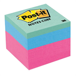 POST-IT 2051-MC MEMO CUBE 48 X 48MM BRIGHTS