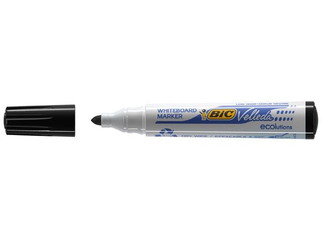 Photos - Felt Tip Pen BIC Whiteboard Velleda ECOlutions 1701 marker 12 pc(s) Black 904937 