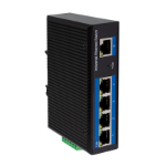 LogiLink Industrial Gigabit Ethernet Switch, 5-Port 10/100/1000 Mbps