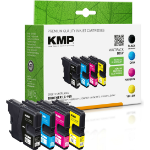 KMP 1523,4005 inktcartridge 4 stuk(s) Compatibel Zwart, Cyaan, Magenta, Geel