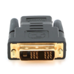 Gembird A-HDMI-DVI-2 cable gender changer Black