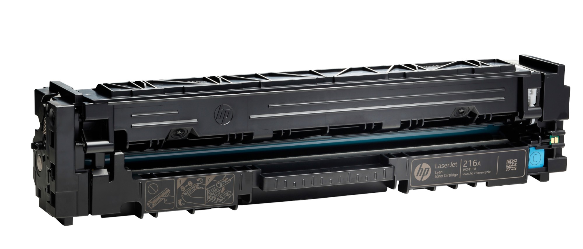 HP W2411A/216A Toner cartridge cyan, 850 pages ISO/IEC 19752 for HP M 155