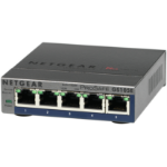 NETGEAR ProSAFE Unmanaged Plus Switch - GS105E - 5 Gigabit Ethernet poorten