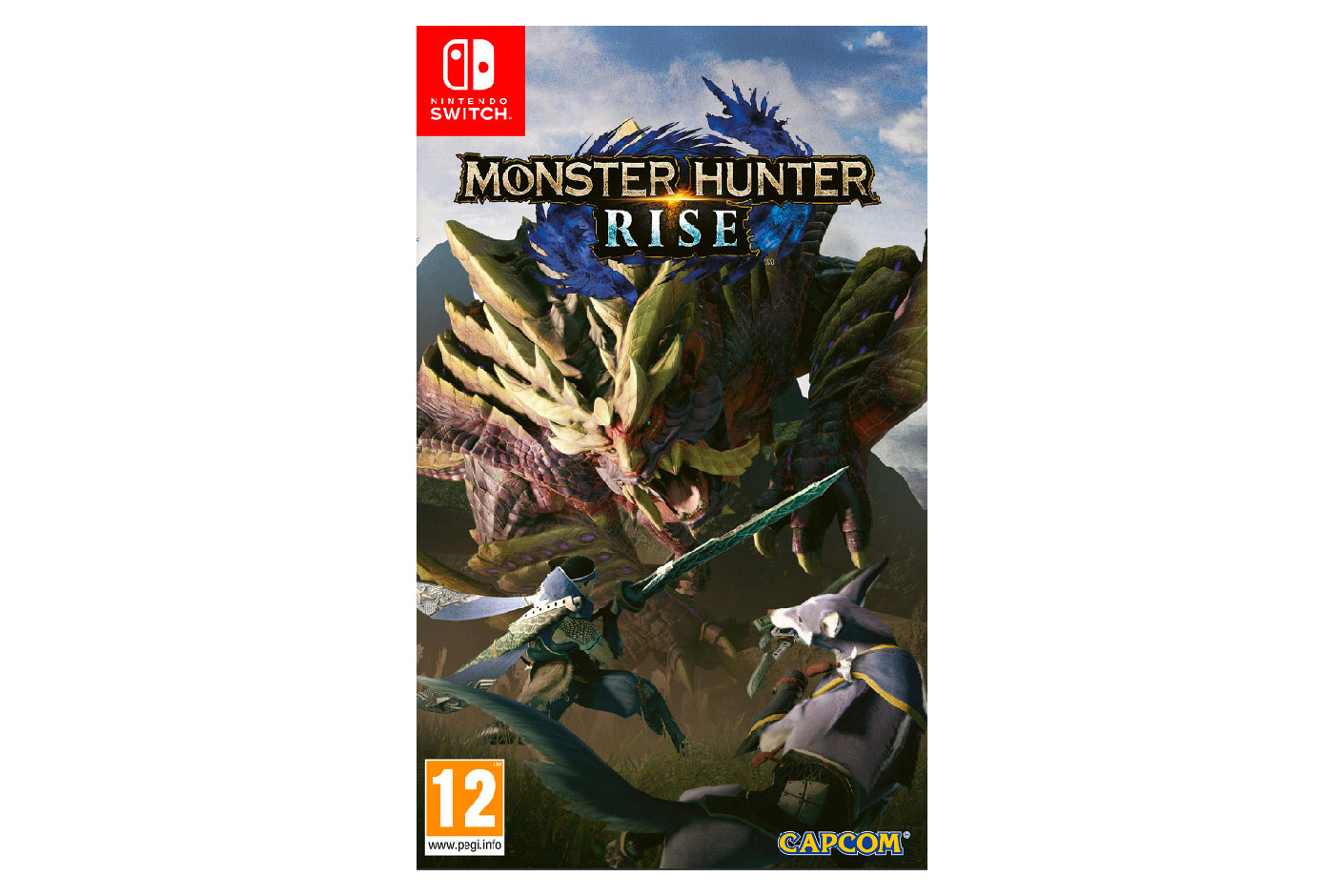 Photos - Other for Computer Nintendo Switch Monster Hunter Rise Game NSKERPNIN42711 