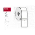 Capture 35001460 printer label Yellow