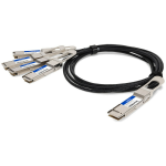 AddOn Networks Q200G4Q28GPDC2-5M-AO InfiniBand/fibre optic cable 2.5 m QSFP-DD 4x QSFP28 Black, Metallic