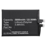 CoreParts MBXMP-BA1754 mobile phone spare part Battery Black