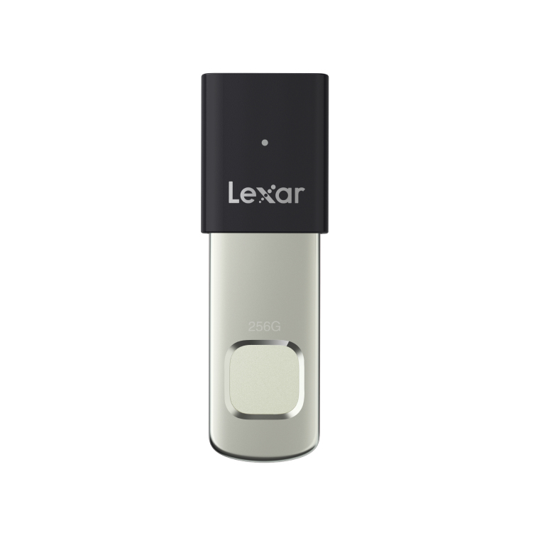 LJDF35P256G-RNBNG LEXAR 256GB Lexar JumpDrive F35 Fingerprint Pro USB 3.2 Drive