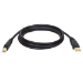 Tripp Lite U022-010 USB cable USB 2.0 120.1" (3.05 m) USB A USB B 0.48 Gbit/s Black