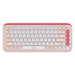 Logitech POP Icon Keys keyboard Universal Bluetooth QWERTY English Pink, White