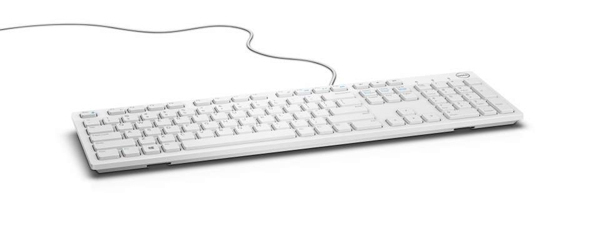 Image of DELL KB216 keyboard USB QWERTY English White