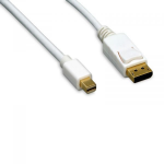 eNet Components DPM-MDPM-WH-6F DisplayPort cable 71.7" (1.82 m) Mini DisplayPort White