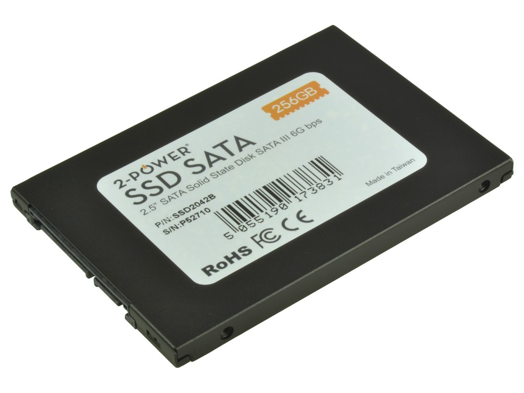 2-Power 256GB SSD 2.5 SATA 6Gbps 7mm