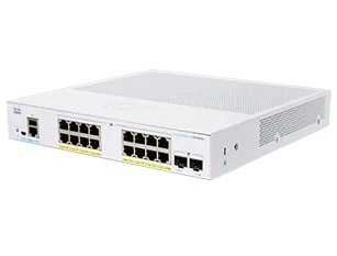 Image of Cisco CBS250-16P-2G-EU network switch Managed L2/L3 Gigabit...