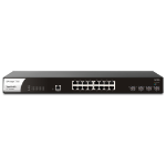 DrayTek VigorSwitch PQ2200xb Managed L2+ 2.5G Ethernet (100/1000/2500) Power over Ethernet (PoE) 1U Black