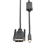 Tripp Lite P586-003-DVI video cable adapter 35.4" (0.9 m) Mini DisplayPort DVI-D Black