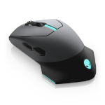 Alienware AW610M muis Gamen Rechtshandig RF Wireless + USB Type-A Optisch 16000 DPI