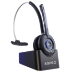 AGFEO 6101543 headphones/headset Head-band Office/Call center Black
