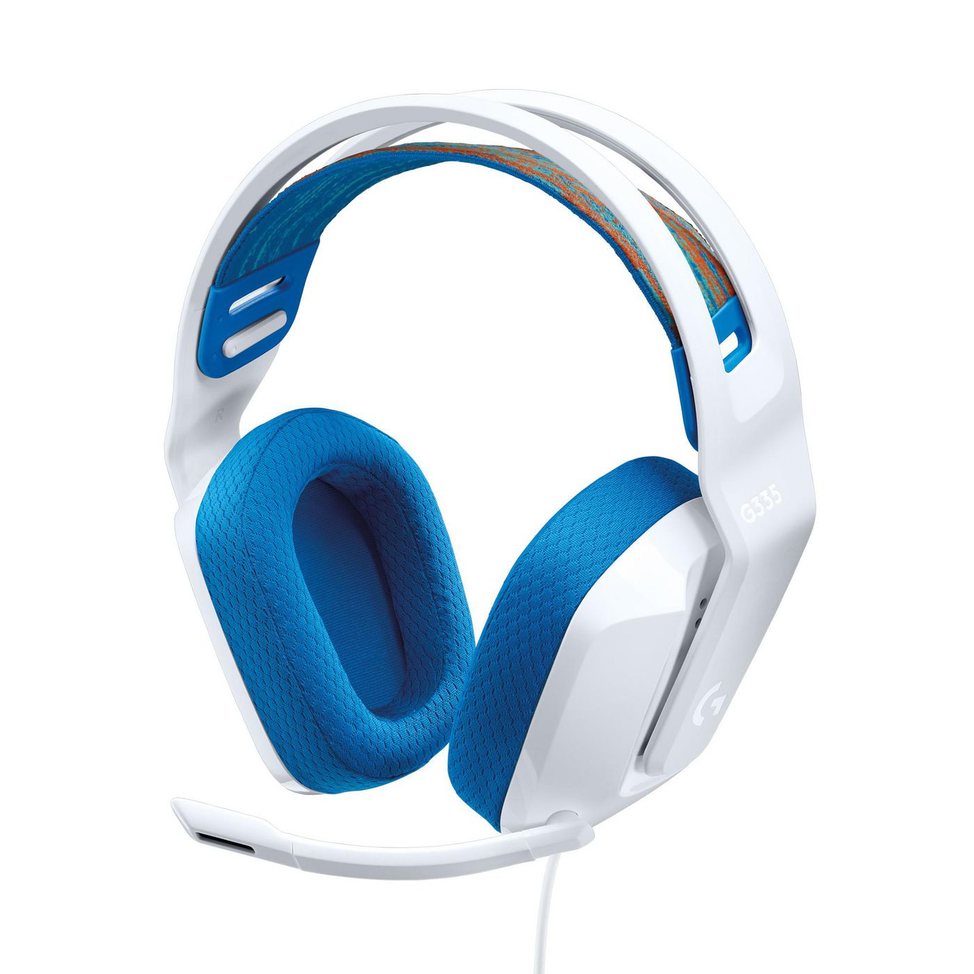 Image of Logitech G335 Wired Gaming Headset - White - EMEA