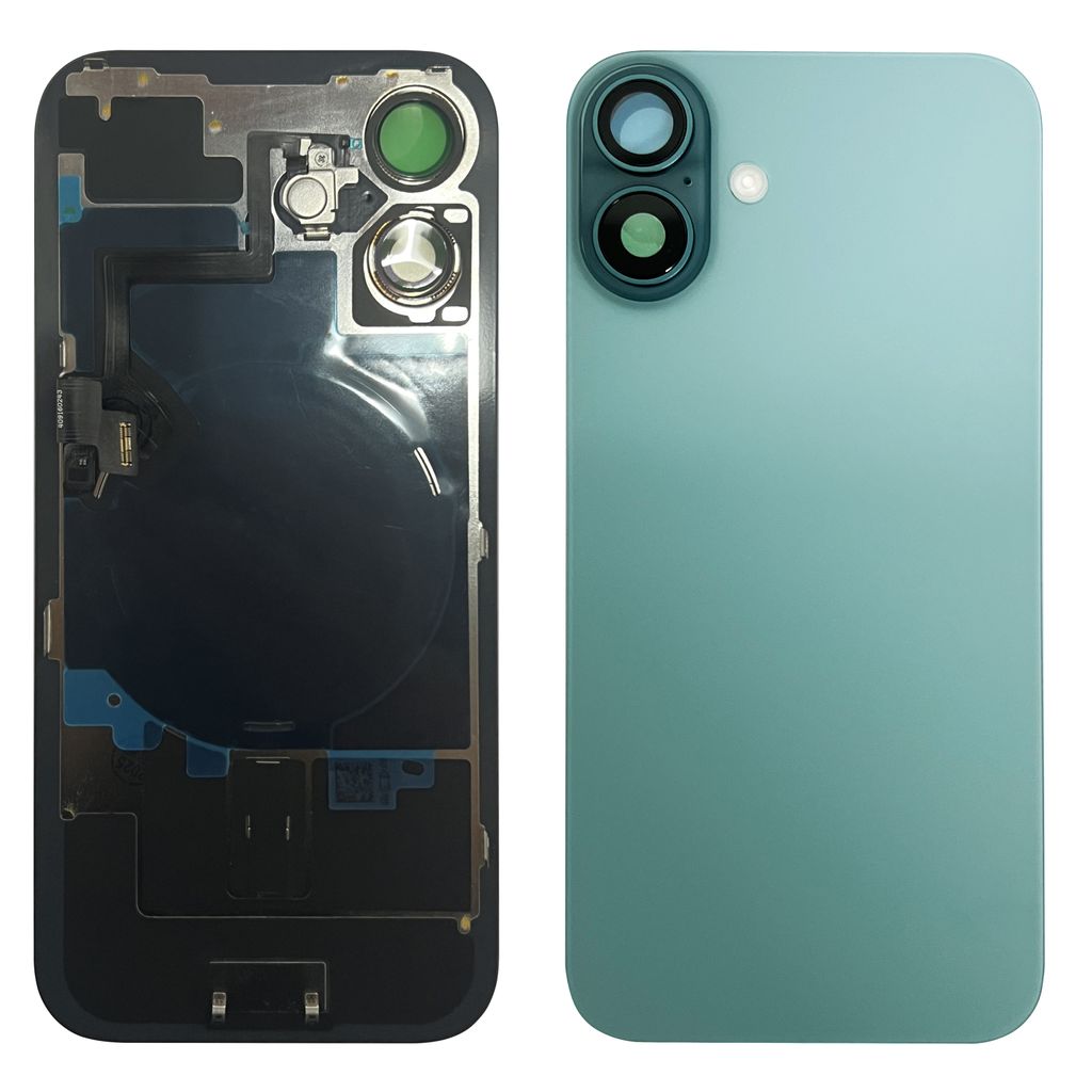 EU Product - iPhone 16 Plus Back Cover with Small Parts (No Logo) - Teal thumbnail