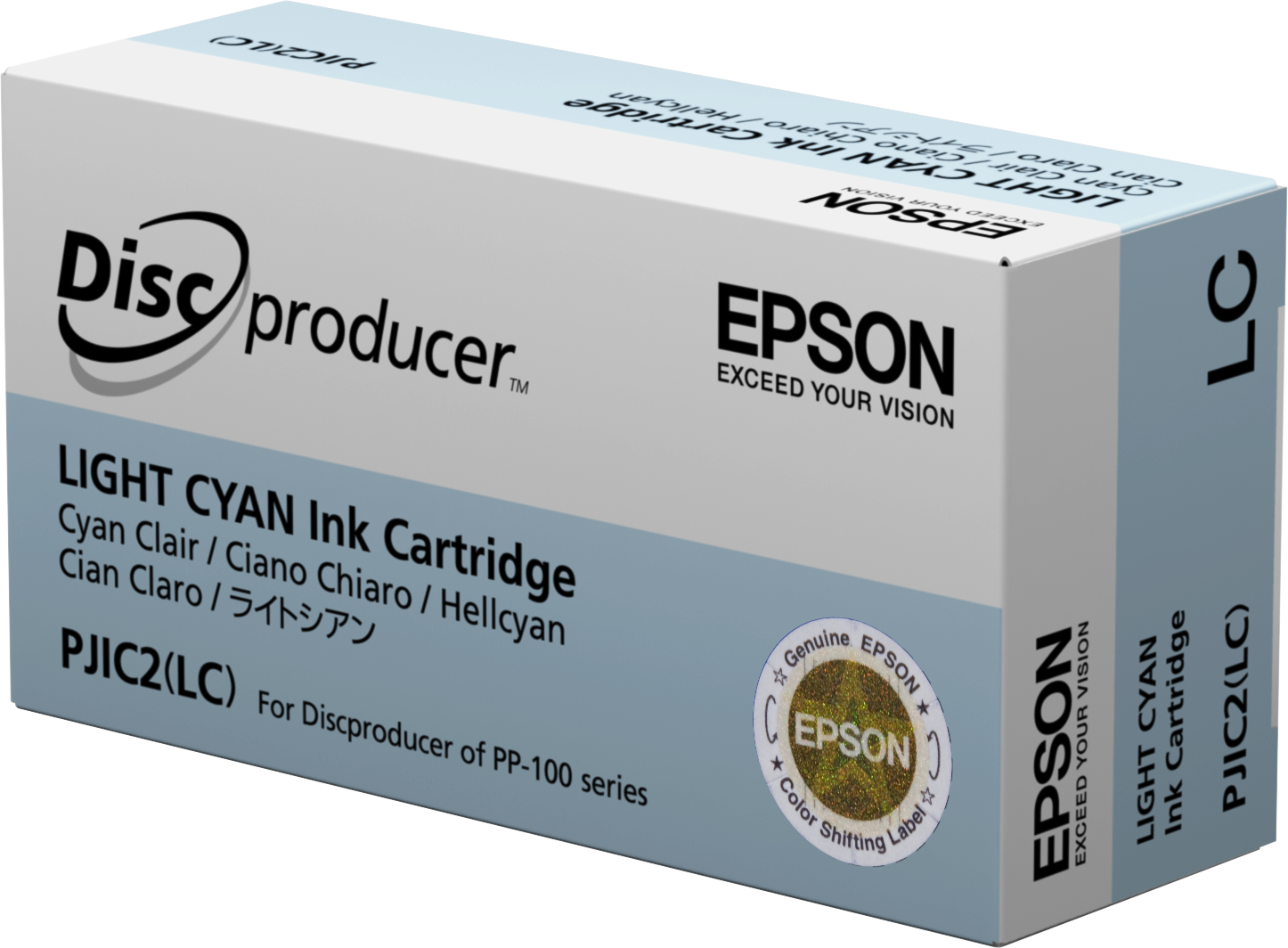 Epson C13S020689/PJIC7(LC) Ink cartridge light cyan 31.5ml for Epson P