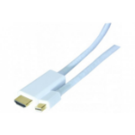 Hypertec 128061-HY video cable adapter 2 m HDMI Type A (Standard) Mini DisplayPort White