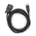 Rocstor Y10C483-B1 video cable adapter 145.7" (3.7 m) DisplayPort VGA (D-Sub) Black