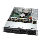 Supermicro SYS-621P-TRT server barebone Intel C741 LGA 4677 (Socket E) Rack (2U) Silver