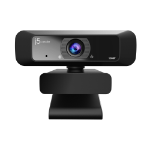 j5create JVCU100 USBâ„¢ HD Webcam with 360Â° Rotation, 1080p Video Capture Resolution, Black