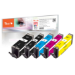 Peach PI100-378 ink cartridge 5 pc(s) Compatible High (XL) Yield Black, Cyan, Magenta, Yellow