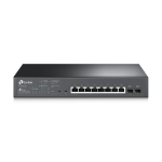 TP-Link TL-SG2210MP network switch Managed L2/L2+ Gigabit Ethernet (10/100/1000) Power over Ethernet (PoE) Black