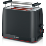 Bosch TAT3M123 toaster 2 slice(s) 950 W Black